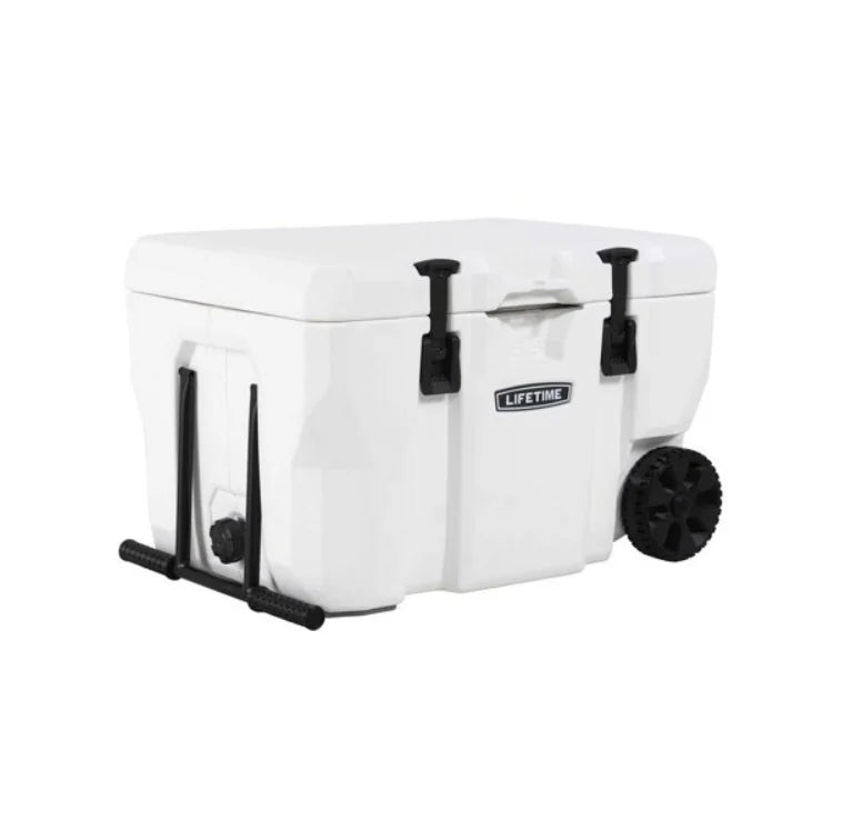 Open Box Lifetime 91072 55 Quart High Performance Cooler with Wheels
