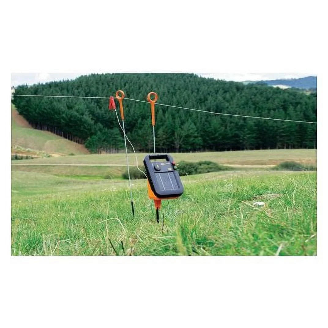 Gallagher S20 6 volt Solar Fence Energizer 12 mi. Black/Orange