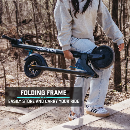 GOTRAX G3 Plus Adult Electric Scooter, 300W 10" Tires Max 18 mile Foldable Escooter for Adult, Gray