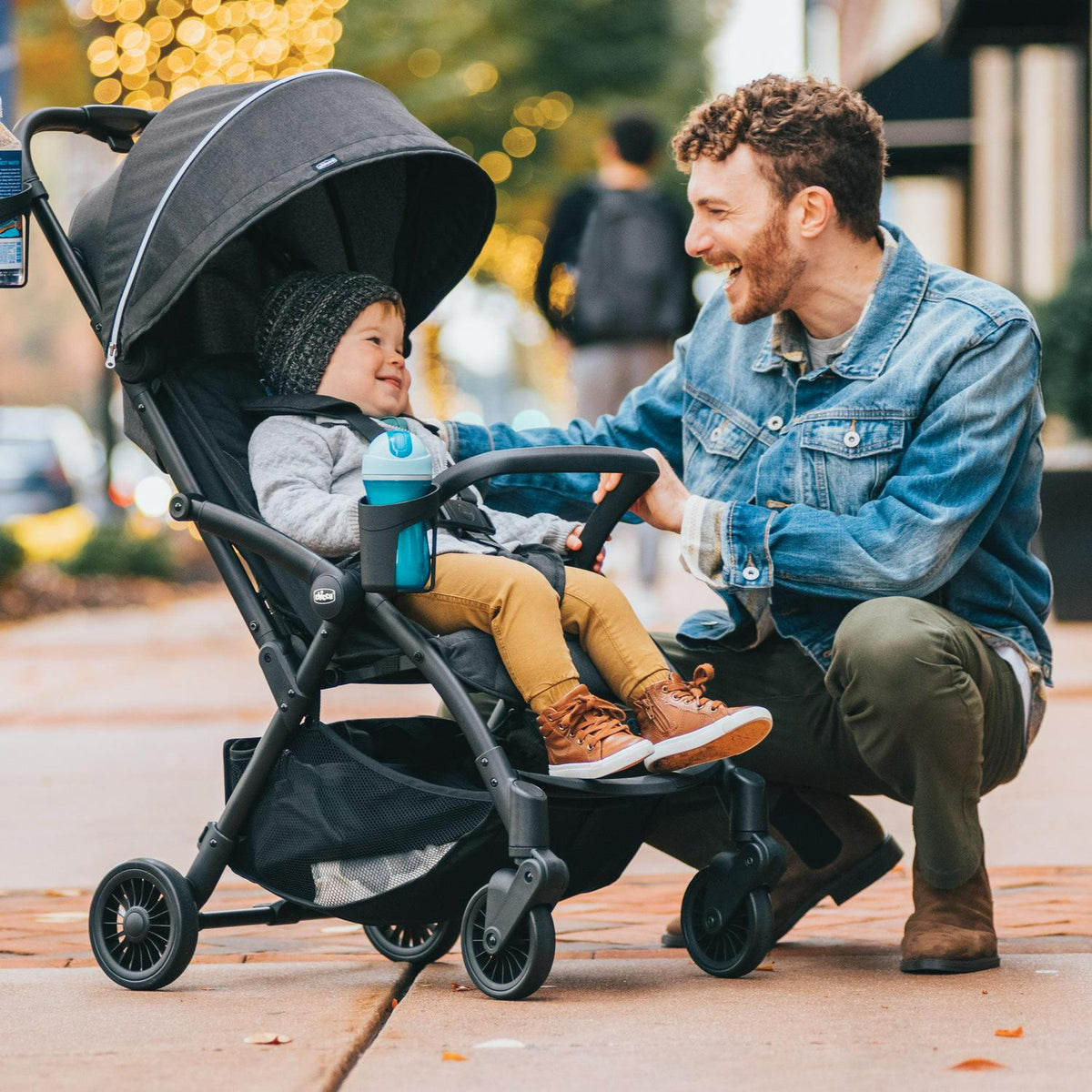 Chicco Presto Compact Stroller - Graphite (Grey). New