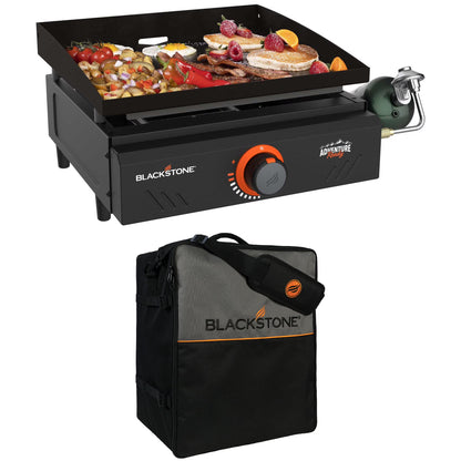 Blackstone Adventure Ready Single Burner 17�� Tabletop Griddle with Non Slip Feet