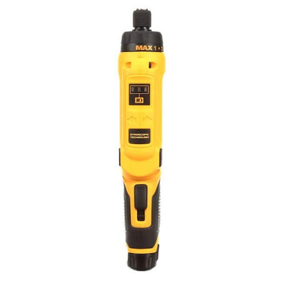 8V MAX Cordless Gyroscopic Screwdriver with Adjustable Handle, (2) 1.0Ah Batteries, Charger, and Bag