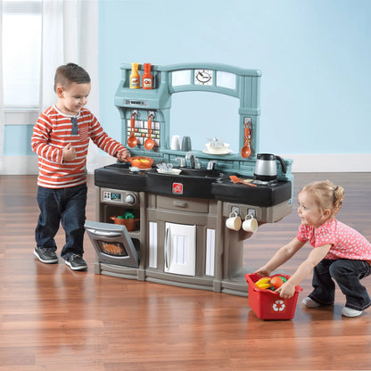 Pretend Play Kids Best Chef's Toy Cooking Kitchen Set with Accessories