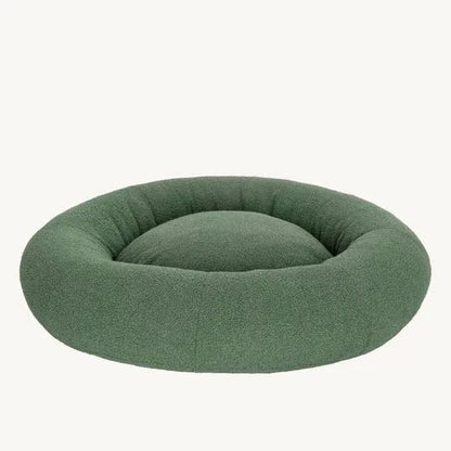 Luxury Boucle Dog Bed