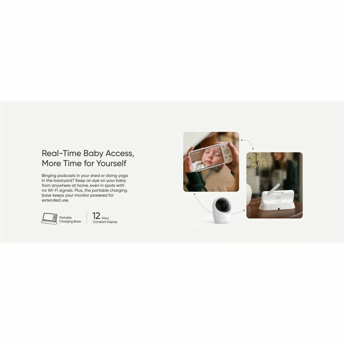 Eufy Baby Monitor E20 with 2K Camera