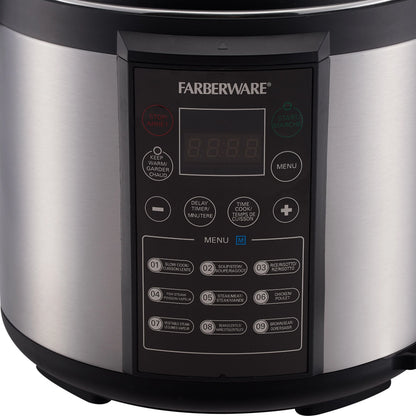 Farberware Programmable Digital Pressure Cooker, 6 Quart