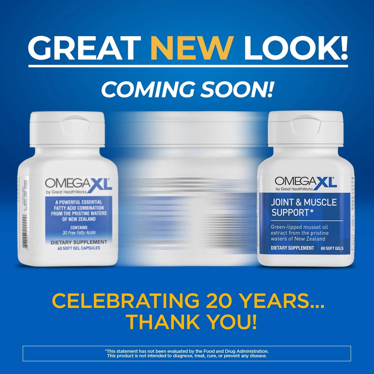 OmegaXL, Supplement Green-Lipped Mussel Oil - 60 Softgels