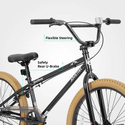 JOYSTAR Brockway Freestyle Kids BMX Bikes 20" Kids Bicycles for 6-11 Years Old Boys Girls, Multiple Colors