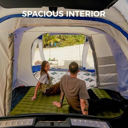 SUV Tent, Instant 6-8 Person Waterproof & Windproof Tailgate Car Camping Tent with Movie Screen for Family Camping & Outdoor Adventures