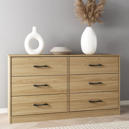 Mainstays Ardent 6 Drawer Dresser, White