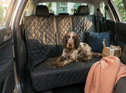 Waterproof Pet Car Seat Cover, Universal Fit