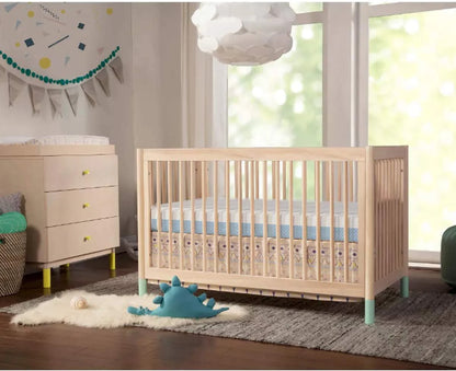 Dual Sided Crib and Toddler Mattress, 6 inch 2-in-1 Foam Baby Mattress for Standard Full Size Crib, with Removable Washable Cover