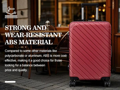 Apelila 4 Piece Luggage Sets Waterproof Durable Ultra-Light Hardside Spinner Suitcase Set Extra Large Capacity with 360�� Silent Wheels 3-Level Handles Lightweight Travel Luggage Free Covers & Hangers