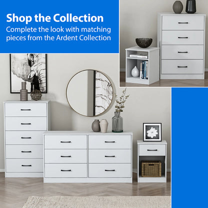 Mainstays Ardent 6 Drawer Dresser, White