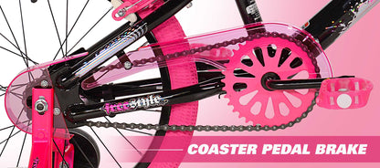 Bicycles 18 inch Girl's Sparkles Bicycle, Black and Pink