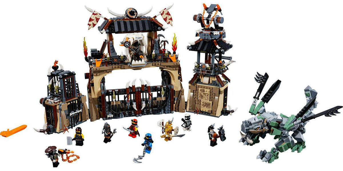LEGO Ninjago Dragon Pit 70655 Ninja Dragon Building Toy