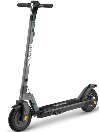 GOTRAX G3 Plus Adult Electric Scooter, 300W 10" Tires Max 18 mile Foldable Escooter for Adult, Gray