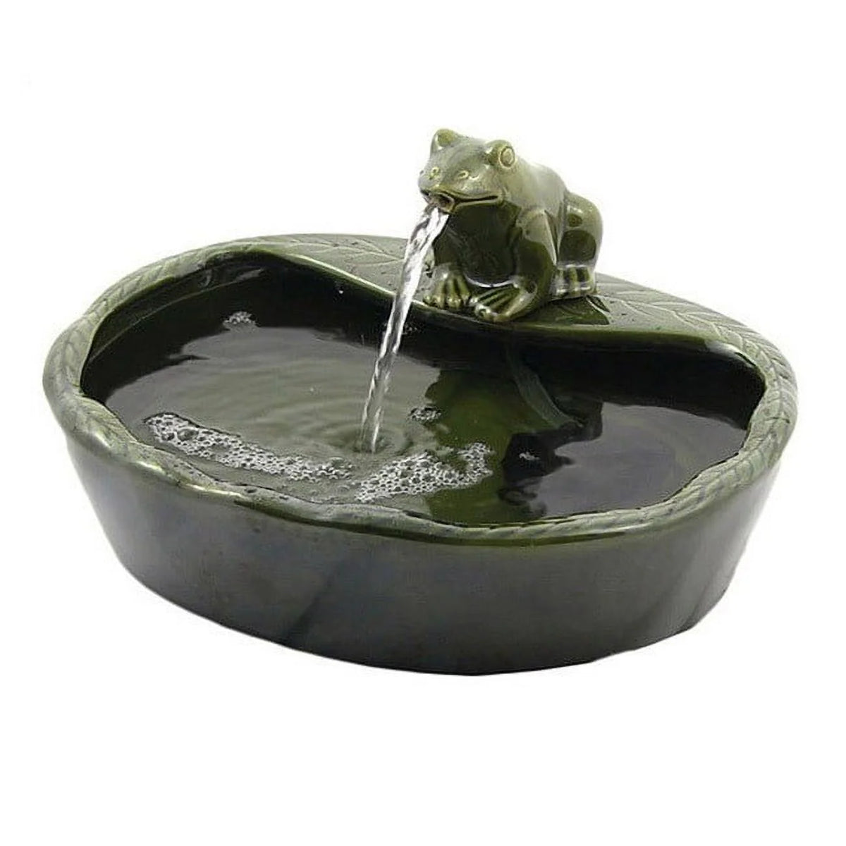 ASC Terracotta Sundance Ceramic Solar Water Fountain